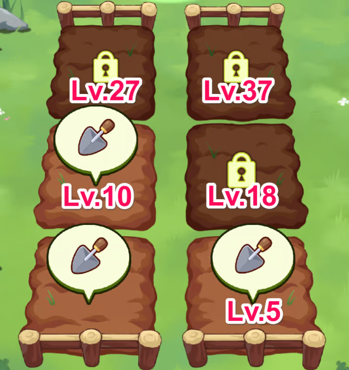 デジモンUPの肉畑