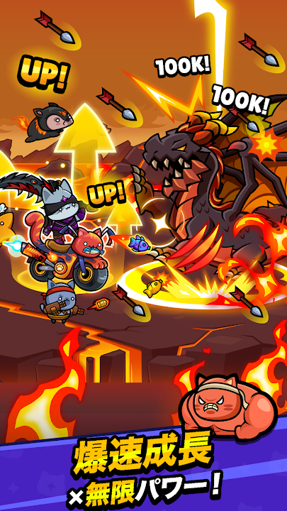 ネコナイツ 放置RPG Google Play公式スクリーンショット2