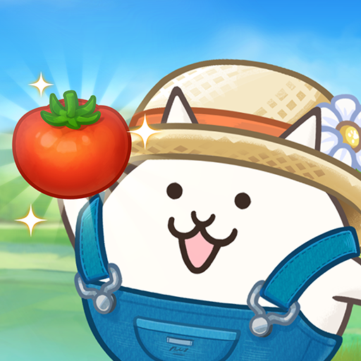 パズルで豊作!にゃんこ村の公式アプリアイコン